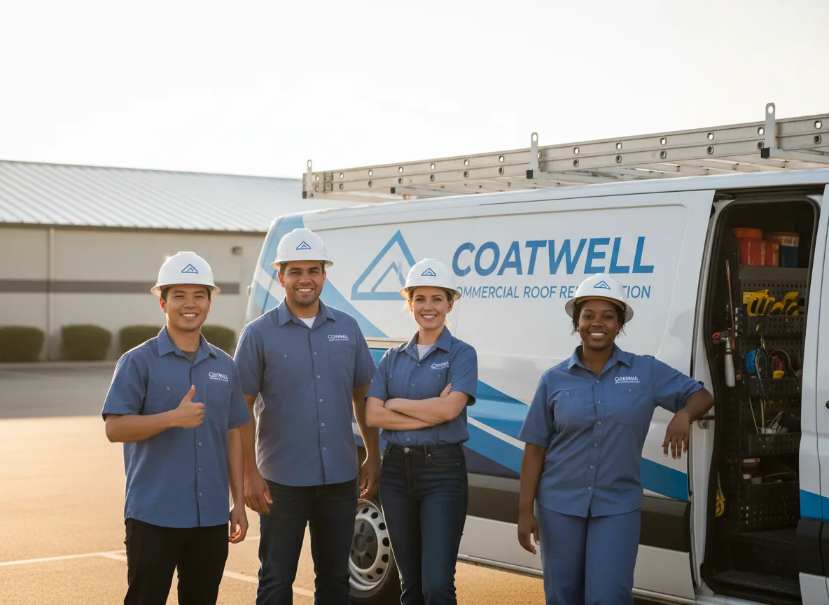 Commercial roof coating company in Whiting, KS